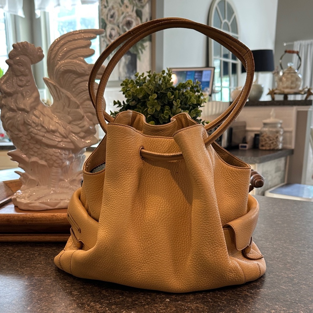 Cole Haan Tan Leather Shoulder Bag